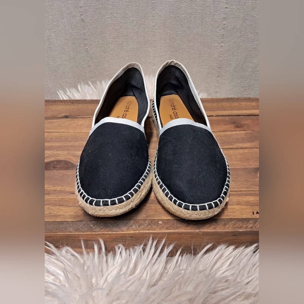 Andre Assous Canvas Espadrilles Size 11